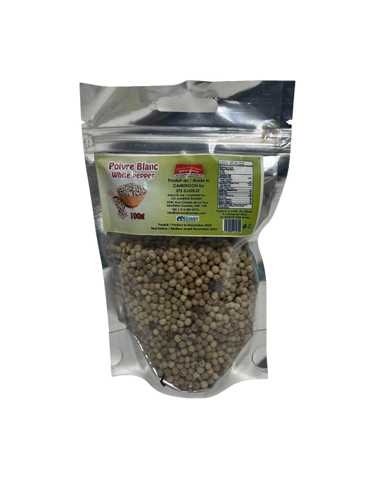 Poivre Blanc Entier 100g