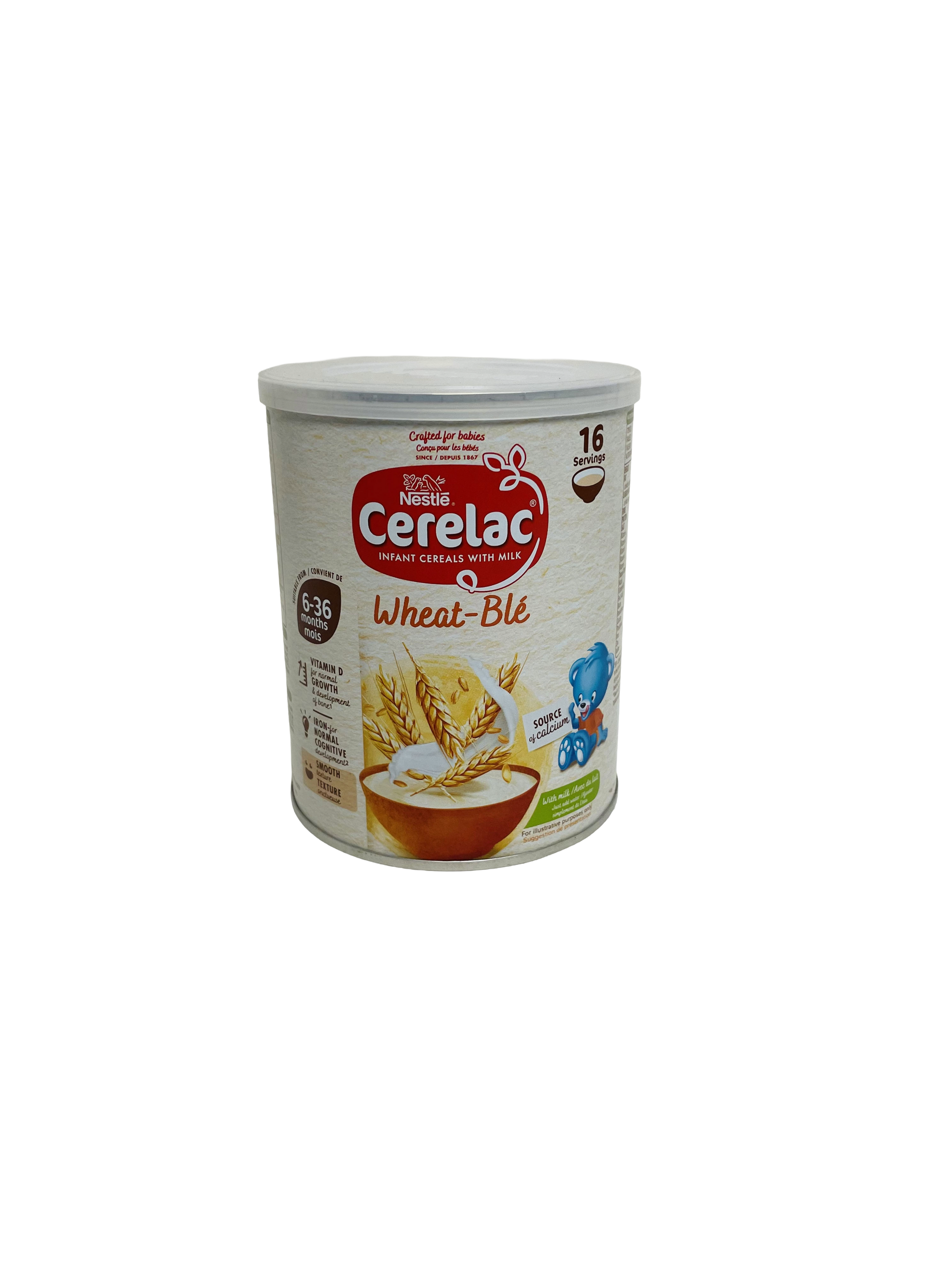 Boîte Nestlé Cerelac blé 16 portions