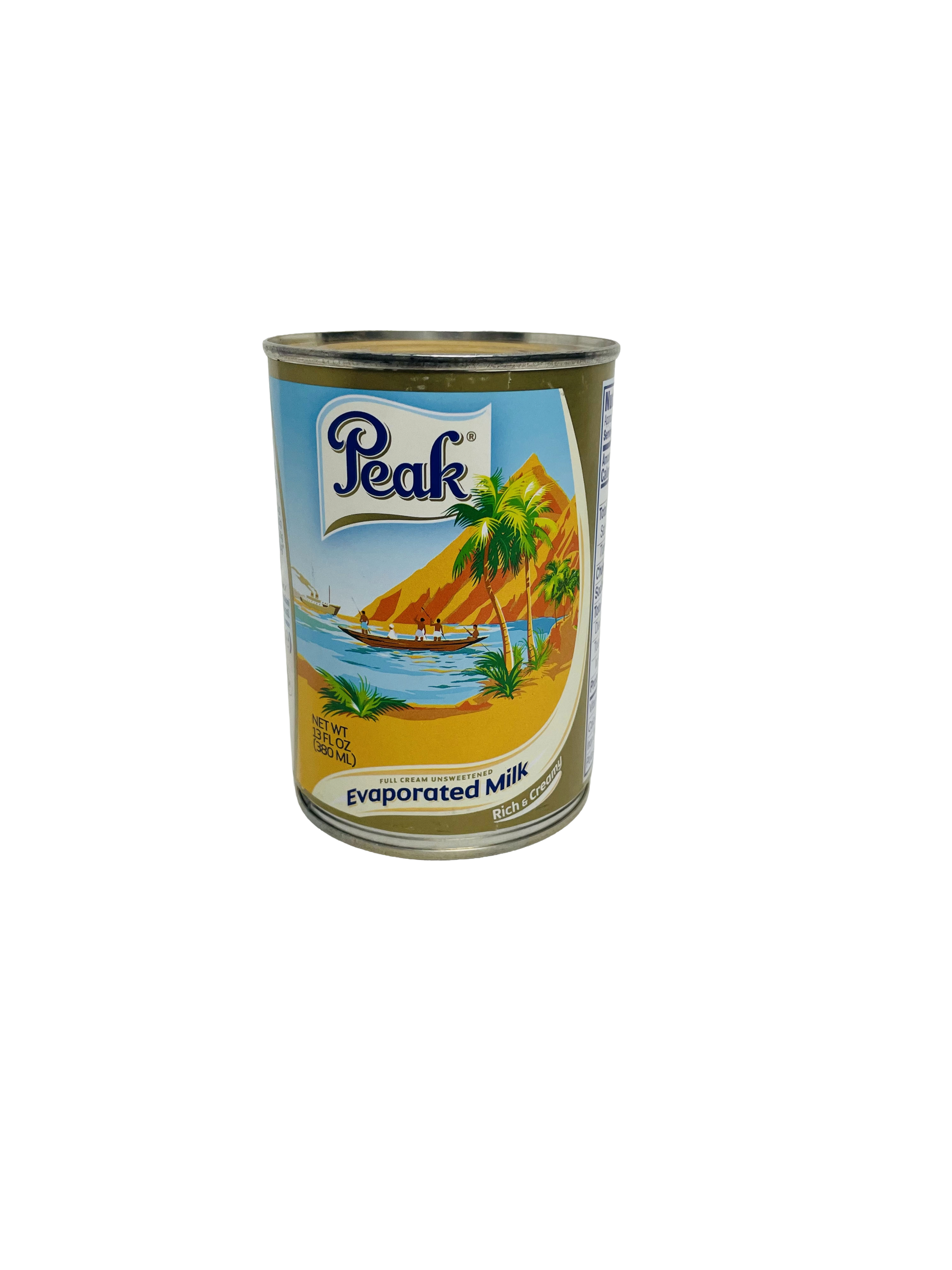 Boîte Peak lait évaporé 380 ml